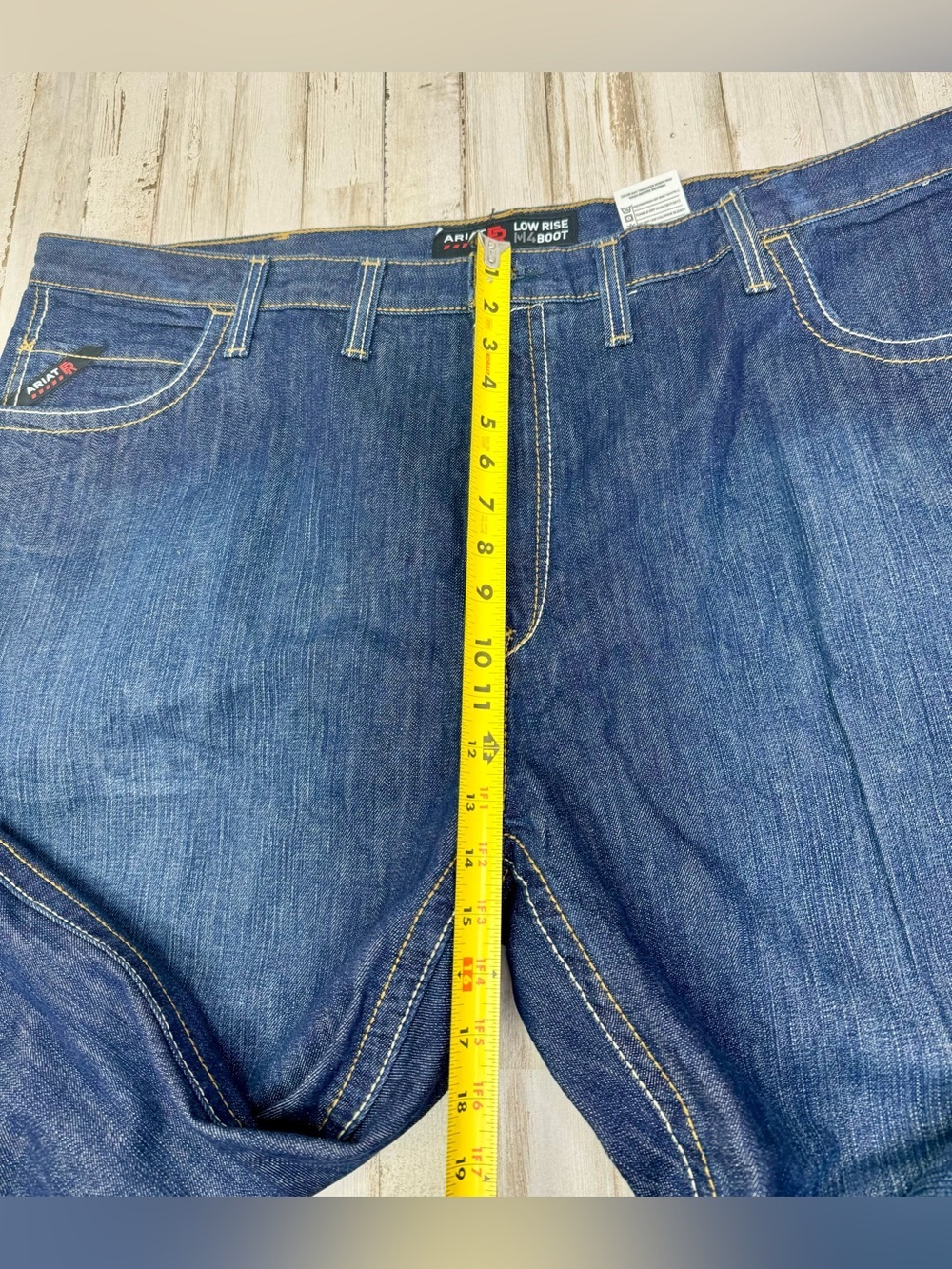 Ariat FR M4 Relaxed Boot Cut Jeans Mens 50x29 CAT 2 Flame Resistant Denim - Picture 6 of 10